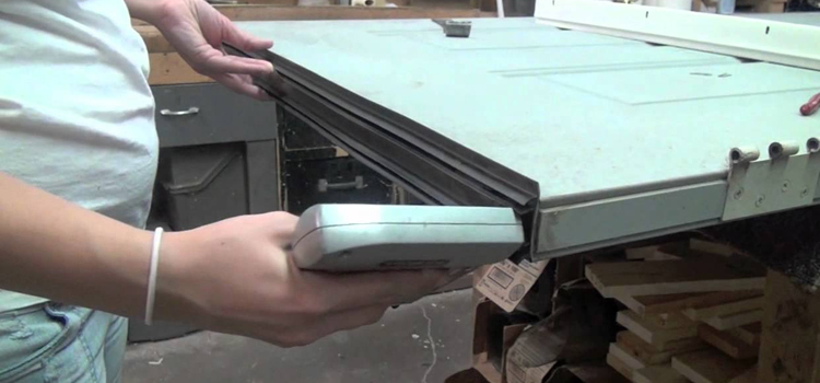 damaged steel door repair Charter Oak