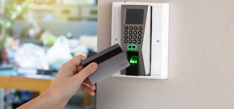 key card entry system Charter Oak